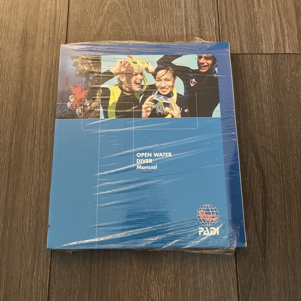 PADI Open Water Diver Manual New Sealed